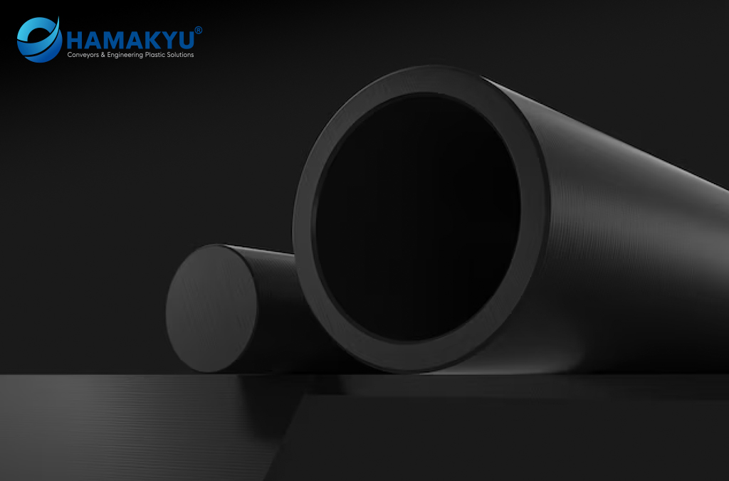 Tấm nhựa màu đen TIVAR® DrySlide UHMW-PE kích thước 15x1010x2020mm, xuất xứ: MCAM/Bỉ