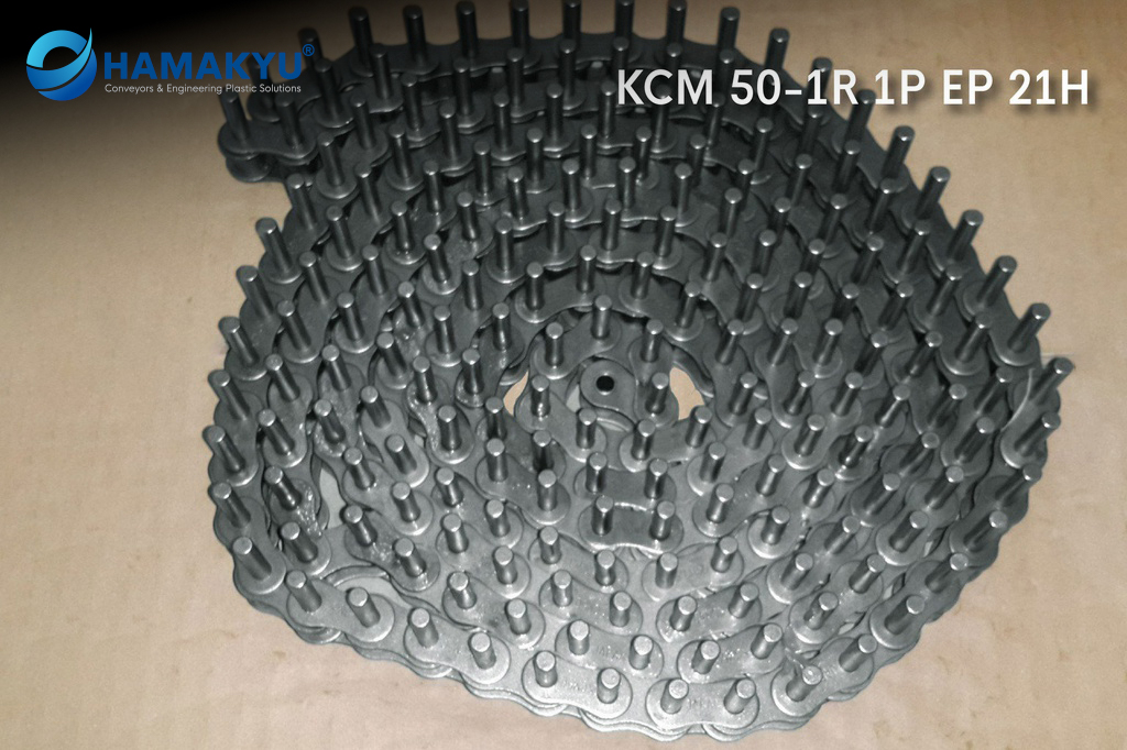 [121010094] KCM Roller Chain 40-1R 2P EP DH20mm, pitch 12.7mm, length 3,048 met/box, origin: Japan (Standard Size, 40-1R 2P EP 20H (10 FT/Box))