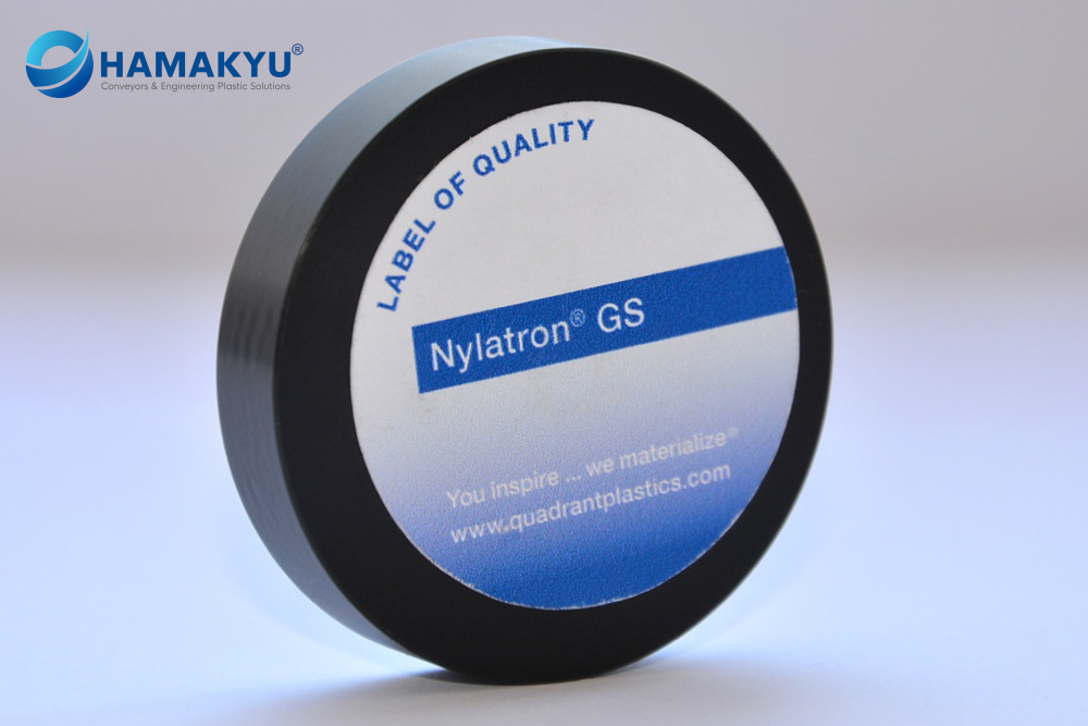 Tấm nhựa màu xám đen Nylatron® GS PA66 kích thước 1.57x610x1220mm, xuất xứ: MCAM/Mỹ